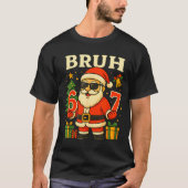Santa Says 67 Bruh Santa Funny Pajamas 67 Meme Chr T-shirt (Voorkant)