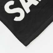 Santa Says 67 Funny Christmas Six Seven Meme Holid Fleece Deken (Hoek)