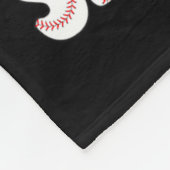 Santa Says 6 7 Six Seven Meme Baseball Number 67 G Fleece Deken (Hoek)