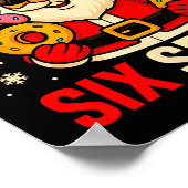 Santa Says Six Seven Funny 67 Meme Christmas Boys  Poster (Hoek)