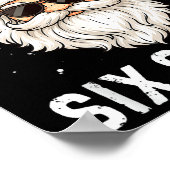 Santa Says Six Seven Meme Xmas 6 7 Christmas Boys  Poster (Hoek)