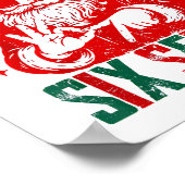 Santa Says Six Seven Viral Funny Santa Saying 6 7  Poster (Hoek)