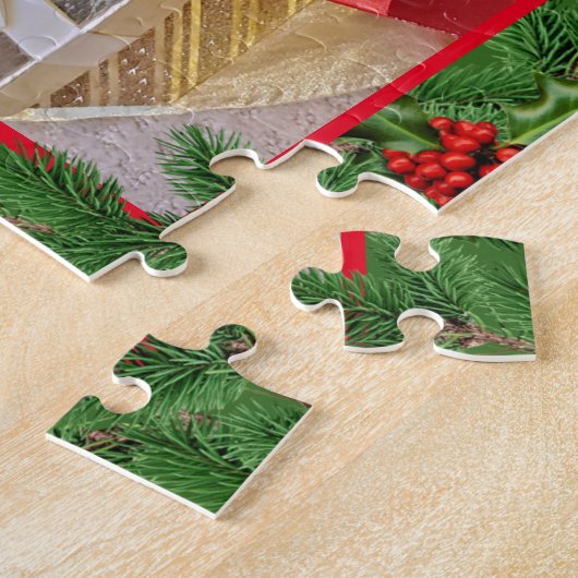 Santa Schnauzer Jigzaag Puzzle Legpuzzel (Zijkant)