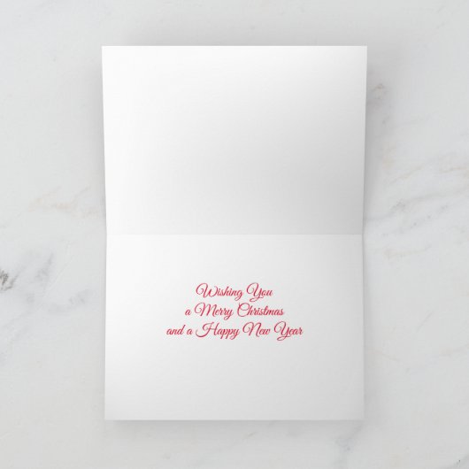 Santa Schnauzer-kerstkaart Feestdagen Kaart (Binnen)