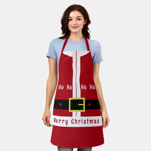 Santa Schort Funny Christmas Gift (Gedragen)