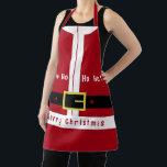 Santa Schort Funny Christmas Gift<br><div class="desc">Merry Christmas Schorten Funny Santa Claus Design Gifts For Iedereen - Kies / Voeg uw unieke tekst / naam / kleur - Maak uw speciale Schort Gift - Formaat wijzigen en verplaatsen of verwijderen en toevoegen van elementen / tekst met aanpassingstool! Ontwerp door MIGNED. Zie mijn andere projecten. Je kunt...</div>