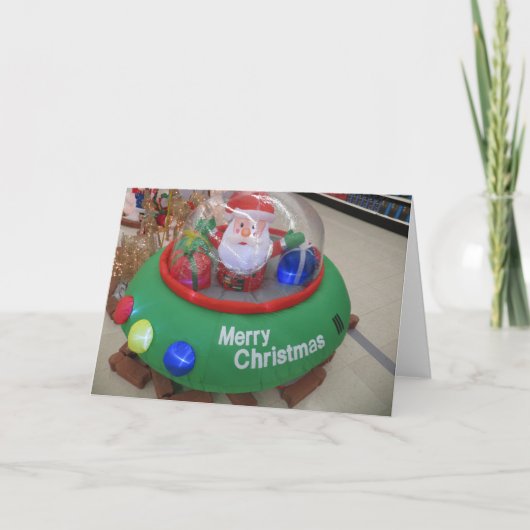 Santa Schotel Kaart (Voorkant)