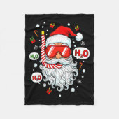 Santa Scuba Diving Equipment Funny Scuba Diver Chr Fleece Deken (Voorkant)