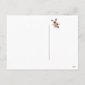 Santa scuba duiken feestdagenkaart (Achterkant)