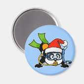 Santa Scuba Panda Magneet (Voorkant / Achterkant)