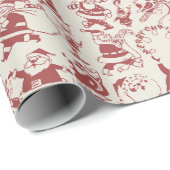 Santa Season Holiday Wrapping Cadeaupapier (Rol Hoek)