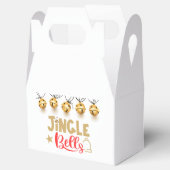 Santa Secret Jingle Bells Favor Gift Box Bedankdoosjes (Geopend)