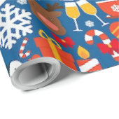 Santa Seizoen 30"x45"Verpakkend Document Cadeaupapier (Rol Hoek)