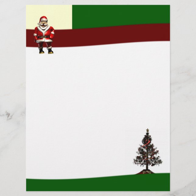 Santa Service Letterhead (Voorkant)