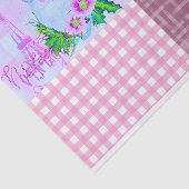 Santa Shabby Chic Tissue Paper voor Crafting & DIY Tissuepapier (Detail)