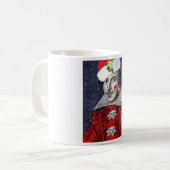 Santa Shakespeare Koffiemok (Voorkant links)