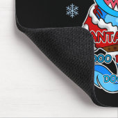 Santa Shark, Shark In A Santa Suit, Christmas Shar Muismat (Hoek)