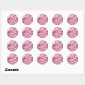 Santa Shih Tzu Holiday Stickers (Vel)