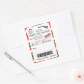 Santa shipping label (Envelop)