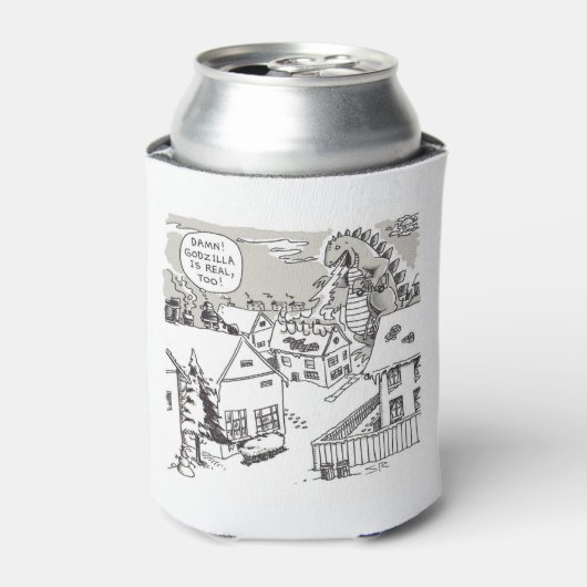 Santa Shock can cooler (Blikje Voorkant)