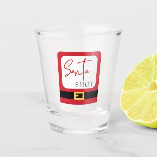 Santa Shot - Gesps Glas (Voorkant)