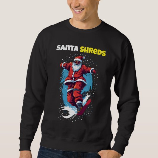 Santa Shreds Trui (Voorkant)