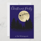 Santa Sighting Christmas Party Uitnodiging (Voorkant)