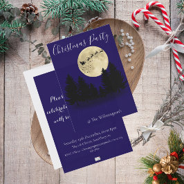 Santa Sighting Christmas Party Uitnodiging