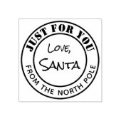 Santa Signature Rubber Stamp North Pole Mail Gift Rubberstempel (Afrduk)