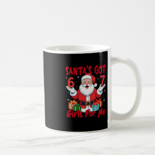Santa Six Seven Meme Kerstmis Gen Z Meme Koffiemok