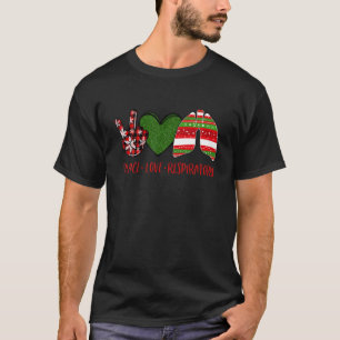 Santa Skateboard met Kerstmis Funny Schaats Skateb T-shirt