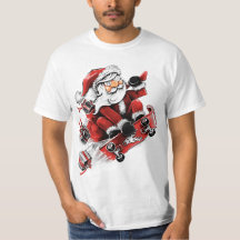 Santa Skateboarden