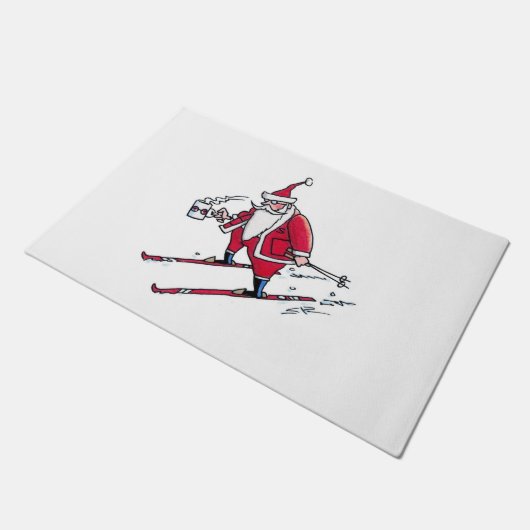 Santa Skiën deurmat (Schuin)