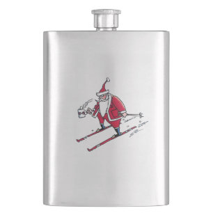 Santa Skiende roestvrijstalen kolf Flacon