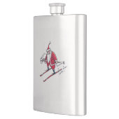 Santa Skiende roestvrijstalen kolf Flacon (Links)