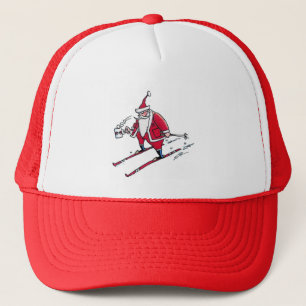 Santa Skiende vrachtwagenhoed Trucker Pet