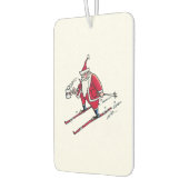 Santa Skiing auto luchtverfrisser (Links)