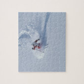 Santa Skiing in Snowbird Ski Resort, Wasatch Legpuzzel (Verticaal)