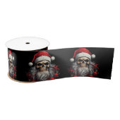 Santa Skull Gift Lint (zwart) (Spoel)