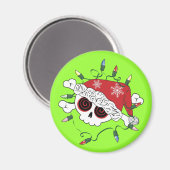 Santa Skull Magneet (Voorkant / Achterkant)