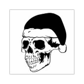 Santa Skull Rubberstempel (Afrduk)