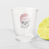 Santa Skull Shot Glas (Achterkant)