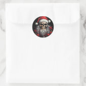 Santa Skull Stickers (Tas)