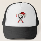 Santa Skull Trucker Pet (Voorkant)