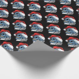 Santa Skulls Cadeaupapier