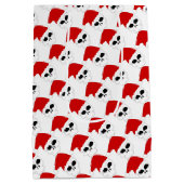 Santa Skulls Medium Cadeauzakje (Achterkant)