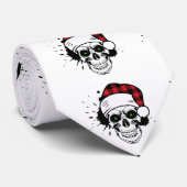 Santa Skulls-Stropdas Stropdas (Opgerold)