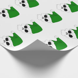 Santa Skulls Wrapping Paper Cadeaupapier