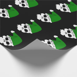 Santa Skulls Wrapping Paper Cadeaupapier