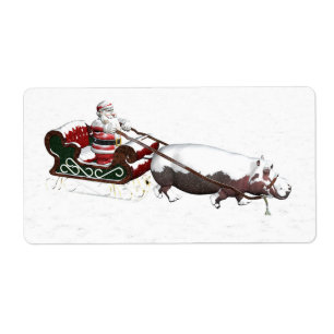 Santa Sled, geplukt door Hippopotamus Etiket
